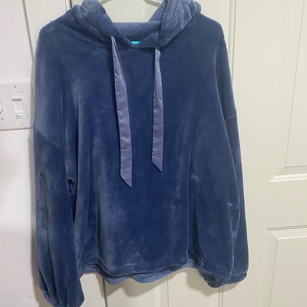 Soft blue hoodie from Lauren Conrad